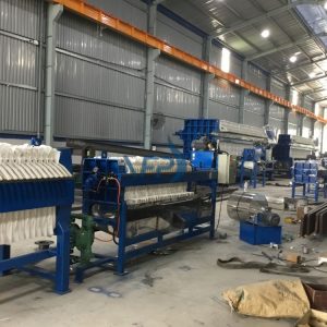 Máy ép bùn khung bản DDTP- BFY 5/500-30P