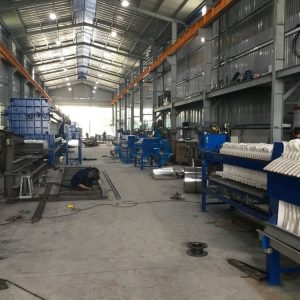 Máy ép bùn khung bản DDTP – BFY39/800-30P