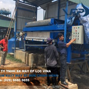 Máy ép bùn khung bản chính hãng tại Việt Nam