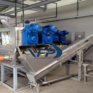 Máy ép bùn trục vít chính hãng