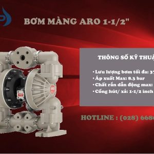 Bơm màng aro 1-1-2 inch 6661T3-344-VFP