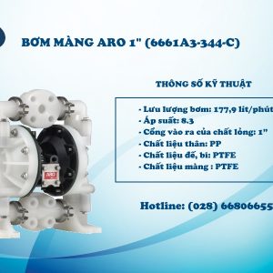 Bơm màng aro 1 inch 6661A3-344-C USA
