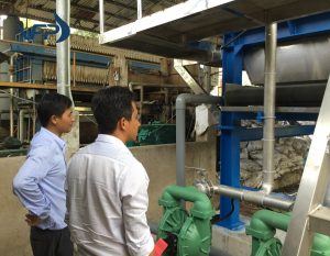 Chuyển giao công nghệ máy ép bùn khung bản