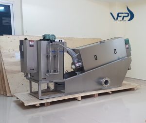 Máy ép bùn trục vít chính hãng