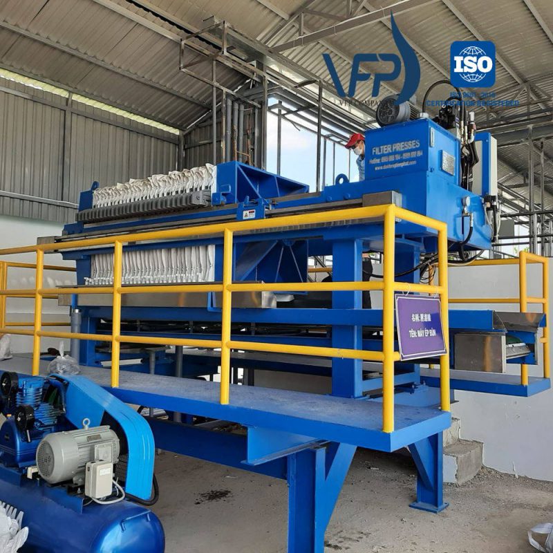 máy ép bùn khung bản